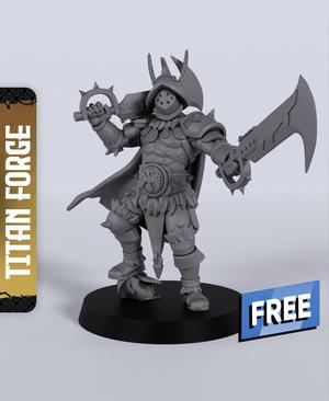 Buso-Mas the Massacrator - With Free Dragon  - 5e DnD Inspired for RPG and Wargamers
