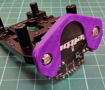 Clip-on coil/PCB protector for Cartographer