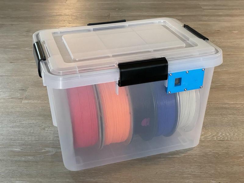 Mounting Cover for Rosahl M-1J1R Electric Dehumidifier Membrane based Filament Drybox