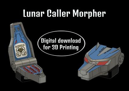 Power Ranger Wild Force Lunar Caller Morpher