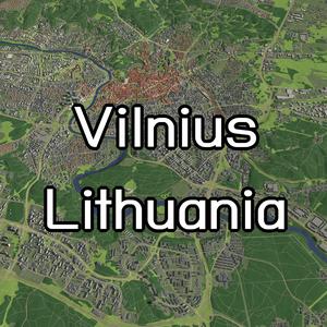 Vilnius Lithuania - city and urban