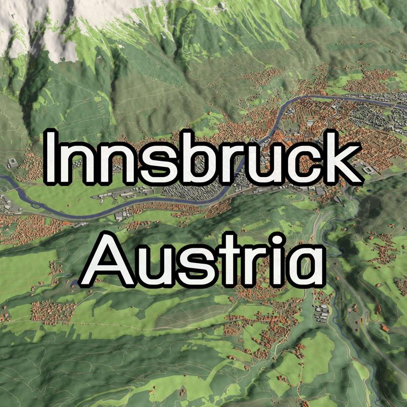 Innsbruck Austria - city and urban