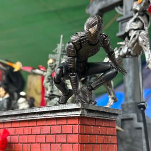 esquina edificio spiderman diorama
