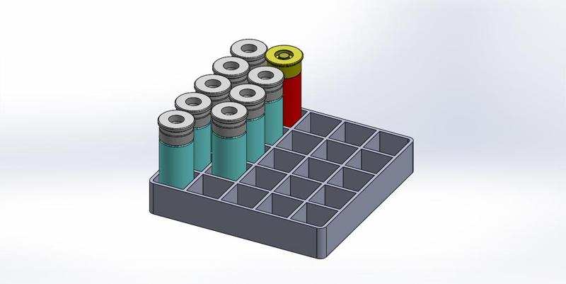 dummy shotgun shell & case