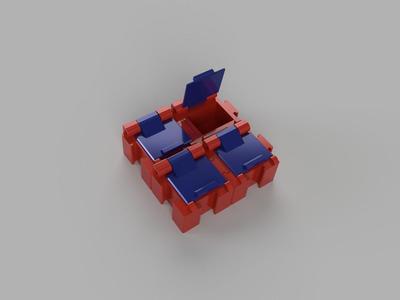 SMD connectable Box  for electronics