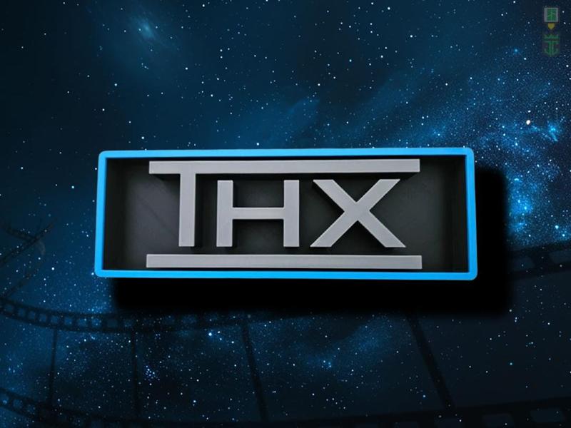 THX Film / Cinema Room Sign Logo Box