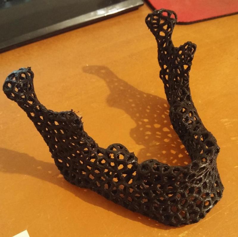 Voronoi Mandible Card Holder (4 bases)