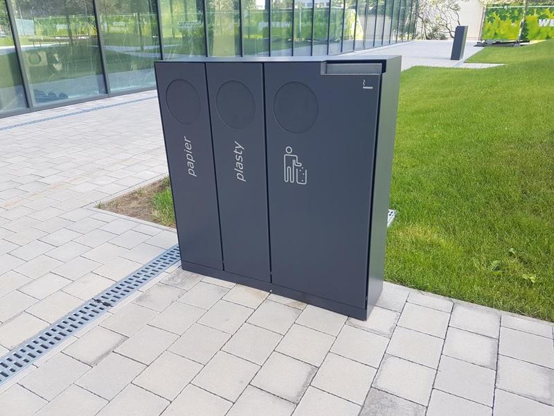 Modern urban furniture