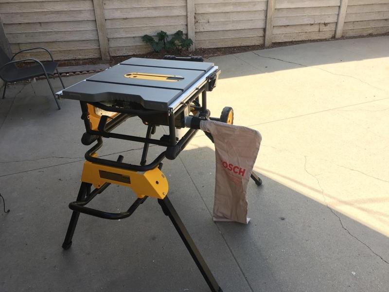 Dewalt Table Saw Collection Bag Reducer