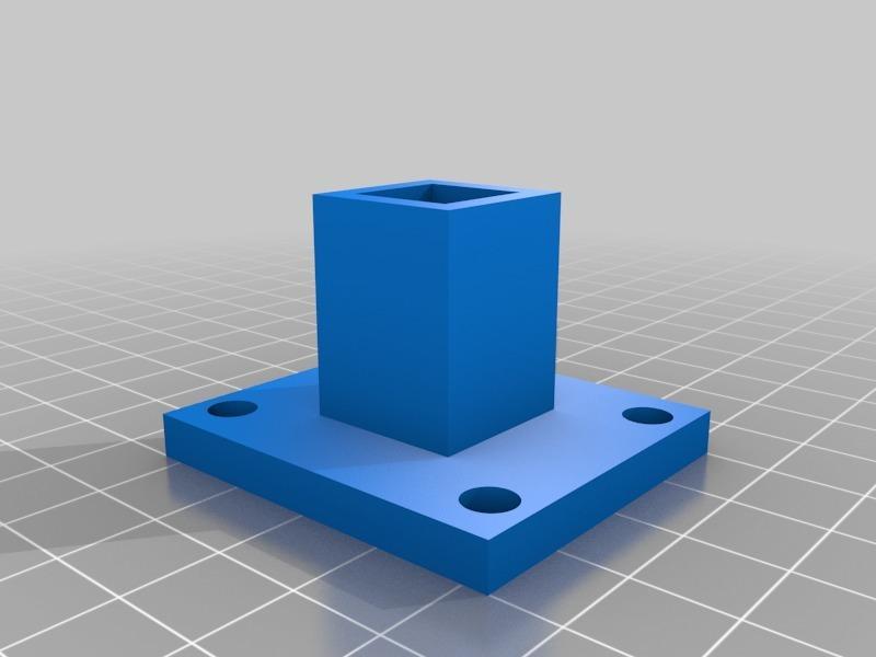 Caster wheel adapter