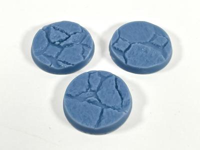 33-Piece Round Base Set with Magnet Slots : Worn Stone Tiles