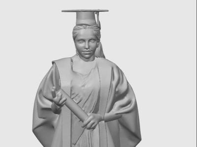 graduated lady