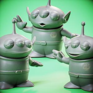 Toy Story - Aliens "The Claw" - Alien The Claw" Pack x 3