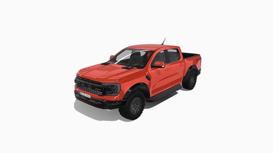 Ford Ranger Raptor (Orange)