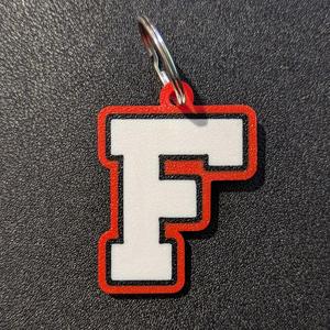 School Logo F Keychain