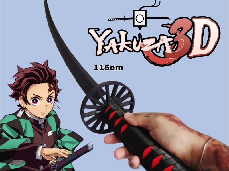 TANJIRO v1 Katana (Demon Slayer Kimetsu no Yaiba)