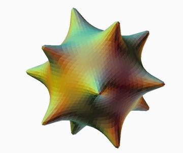 Polyhedron CC~ish Subdivision Demo  OPENSCAD