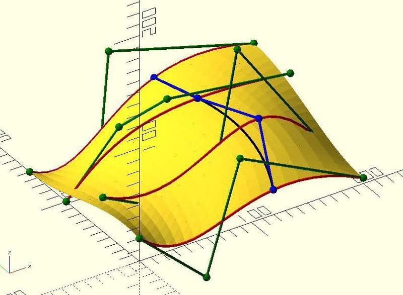Bézier surface
