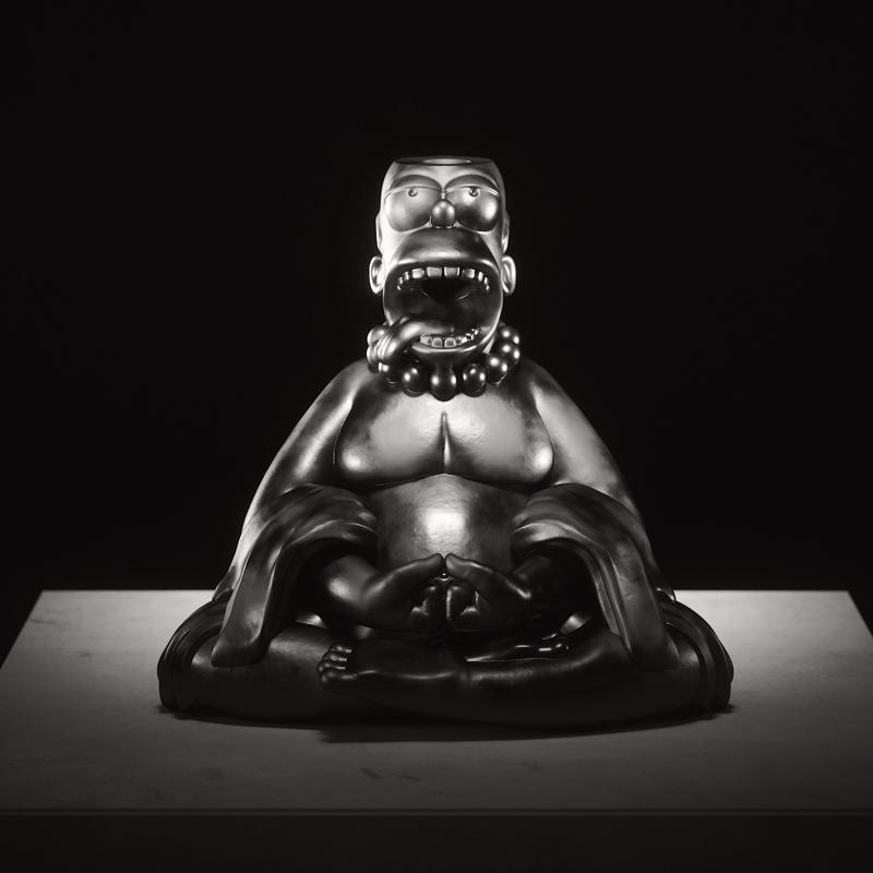 Homer Buddha for Incense Cones