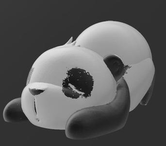 Suporte Alexa Echo Dot 4a e 5a Geração Panda Dorminhoco SEM SUPORTES