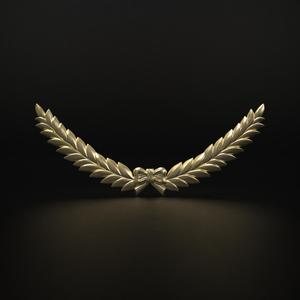 Laurel Wreath 3D model
