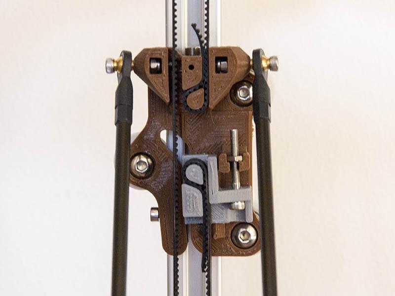 Combo Slider Carriage & Belt Tensioner for FolgerTech Kossel 2020