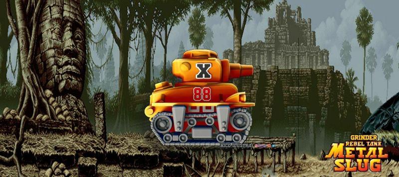 METAL SLUG REBEL TANK GRINDER