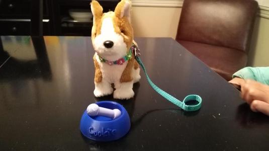 American Girl Doll Dog Bowl