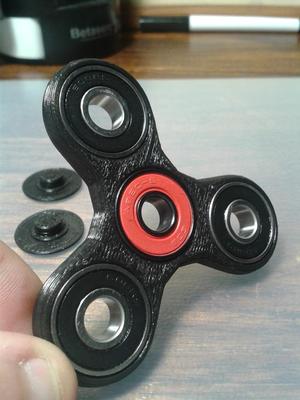 Parametric Fidget Spinner Button