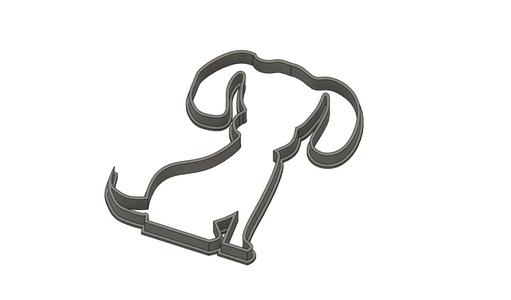 Puppy dog Cookie cutter