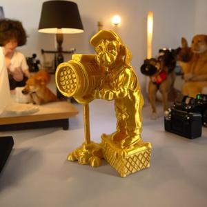 Movie producer dog light