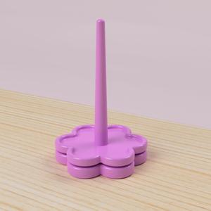 yarn spinner / spinner stand / flower 6