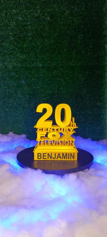 20th Century Fox Statue