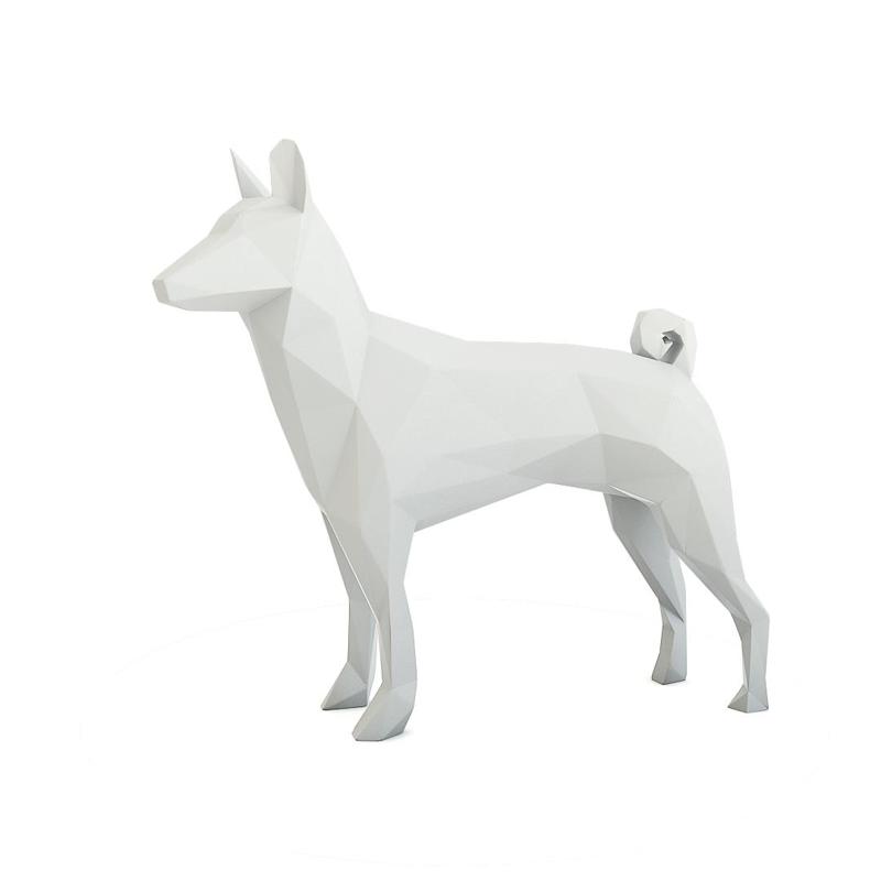 Baseji Dog Geometric