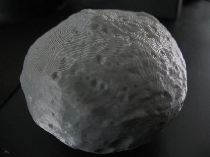 Asteroid Vesta - hi res from NASA model
