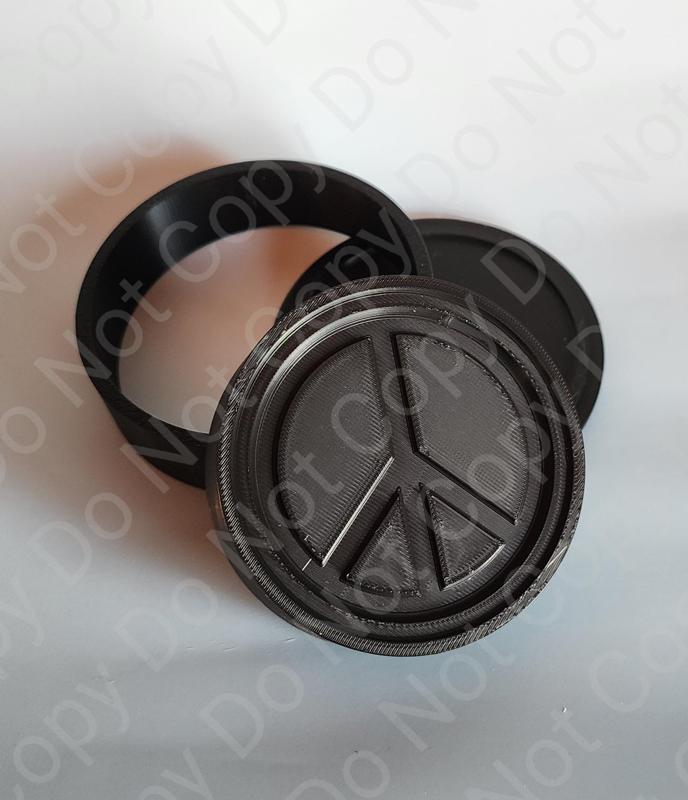 Peace Symbol Bath Bomb Mold - Commercial Licence