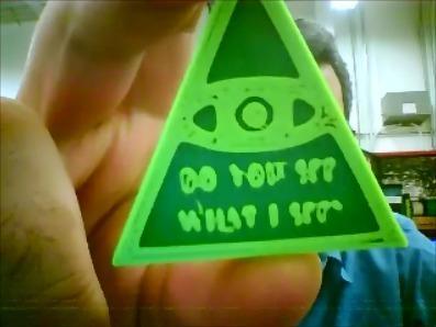 Image and Facial Recognition Badge