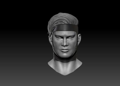 deadpool and wolverine gambit headsculpt and accessories