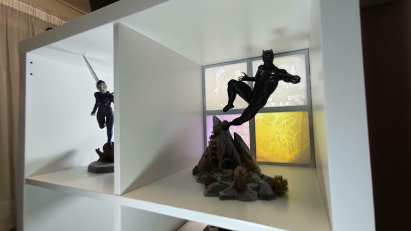 3D printing of a Lithophanie for Kallax from Ikea