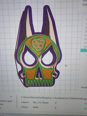 GD DEMON MARK OF THE DEVIL DUSTERS