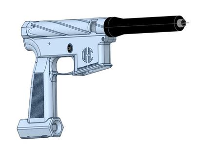 Vortex SP4WS HPA Airsoft Receiver. (speedsoft Receiver for Wolverine Storm regulator))