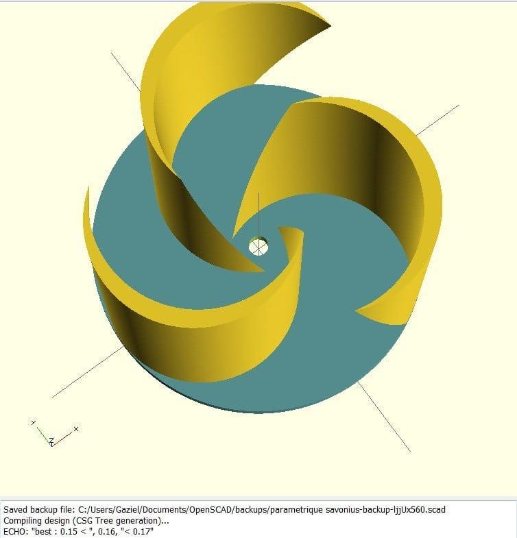 Parametric Savonius Rotor
