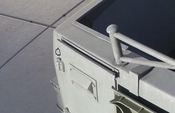 SdKfz 250 upper door protection