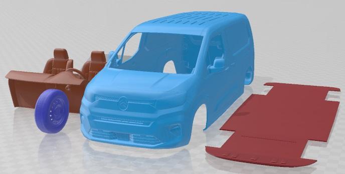 Citroen e Berlingo Van LWB 2024 Printable