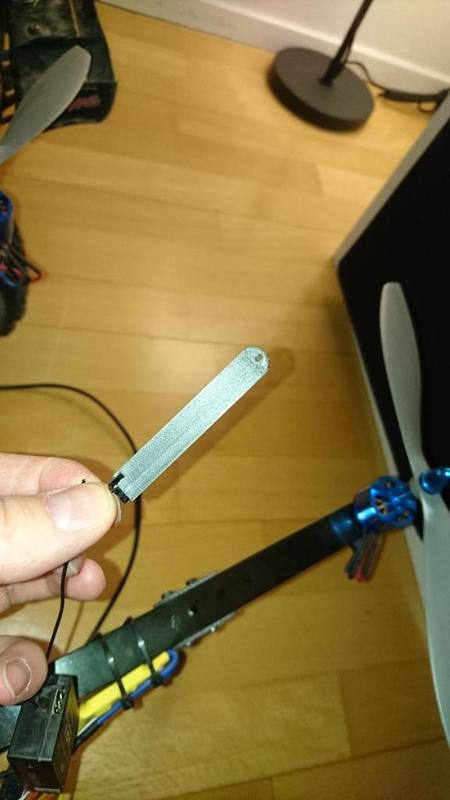 FrSky PCB Antenna mounting pocket