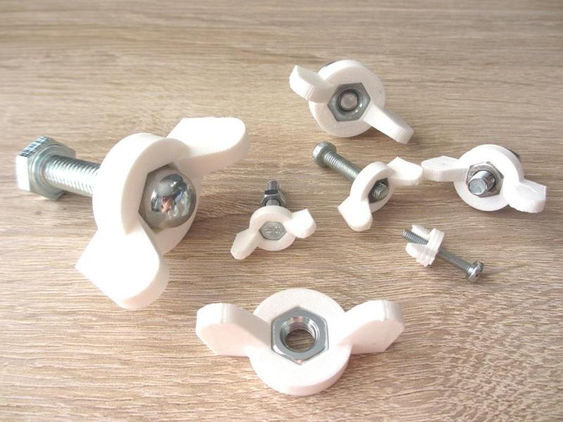 Instant Wingnut Adapter M3 M4 M5 M6 M8 M10