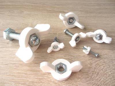 Instant Wingnut Adapter M3 M4 M5 M6 M8 M10