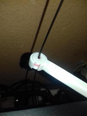 Snap in filament cleaner adaptor
