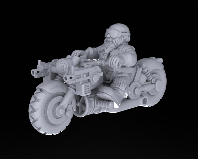 Tofty's Space Dwarf Turbine Bike/Trike/Quad, 28mm
