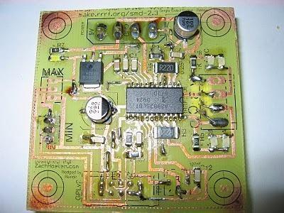 Renoir's RepRap Single-Sided Stepper Driver board v2.3